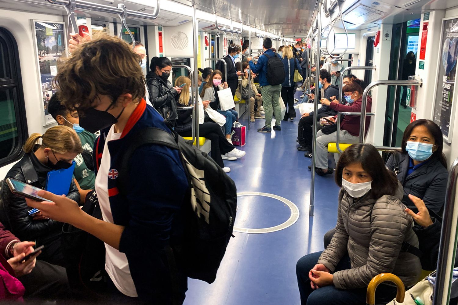 La metropolitana di Milano&nbsp;