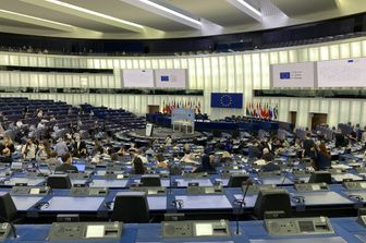 La riunione dei cittadini del Panel 1 al Parlamento europeo a Strasburgo