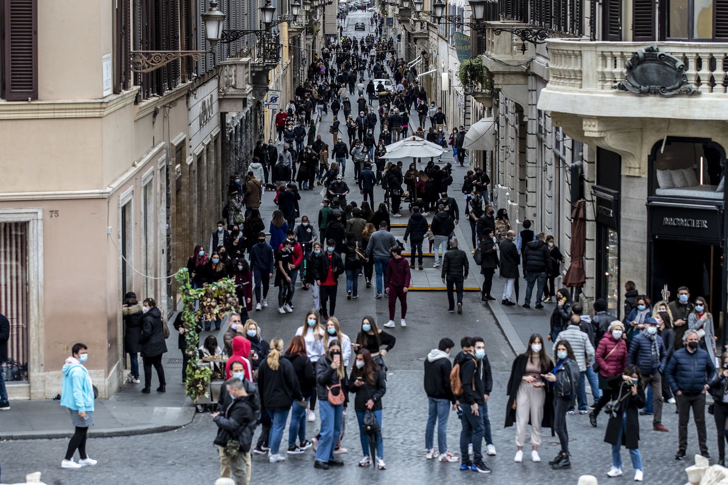 Via dei Condotti a Roma&nbsp;