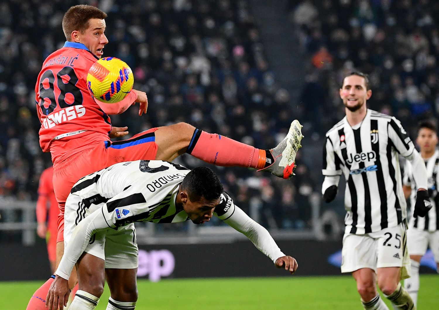 Colpaccio Atalanta battuta Juventus 1-0