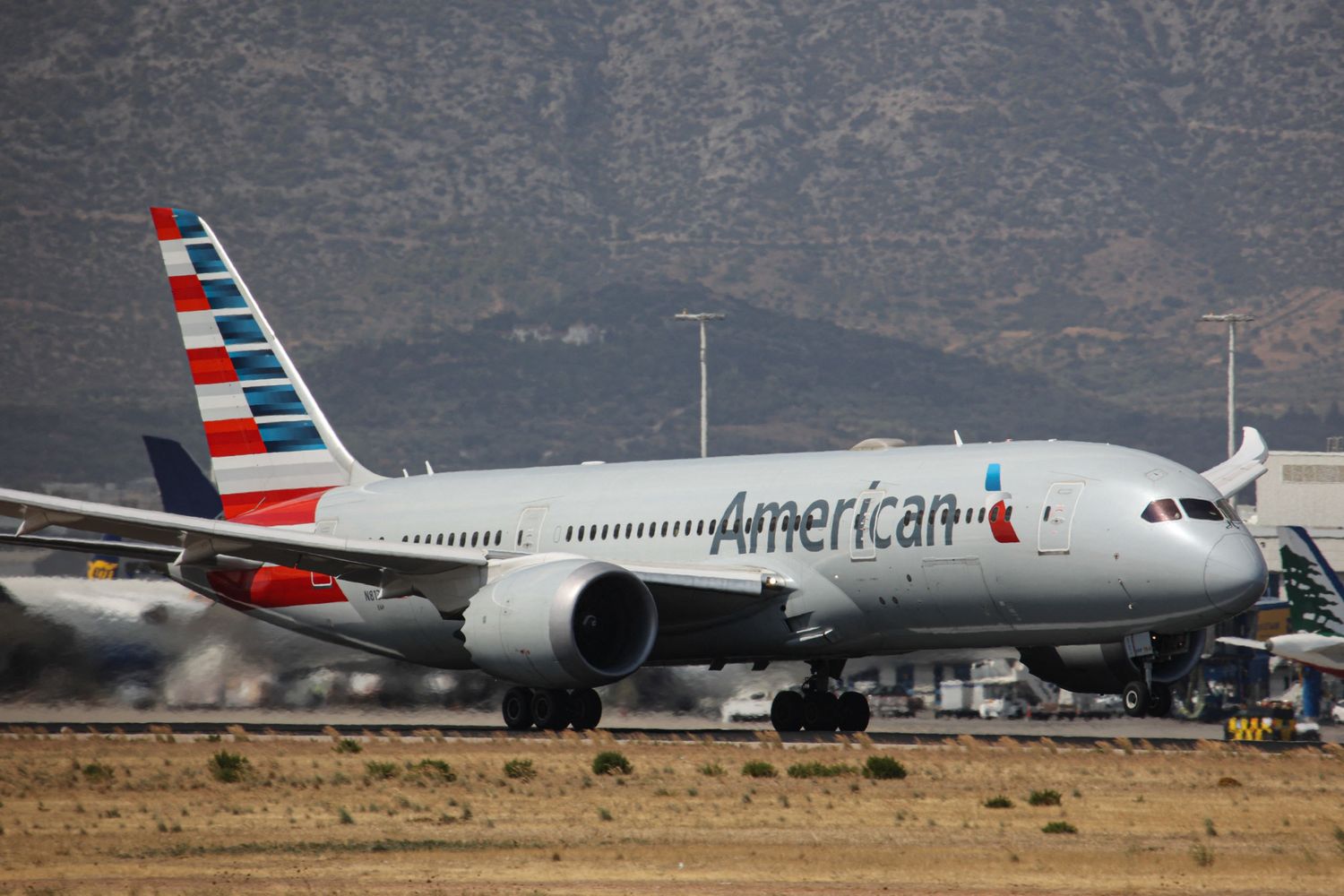 Un Boeing dell'American Airlines