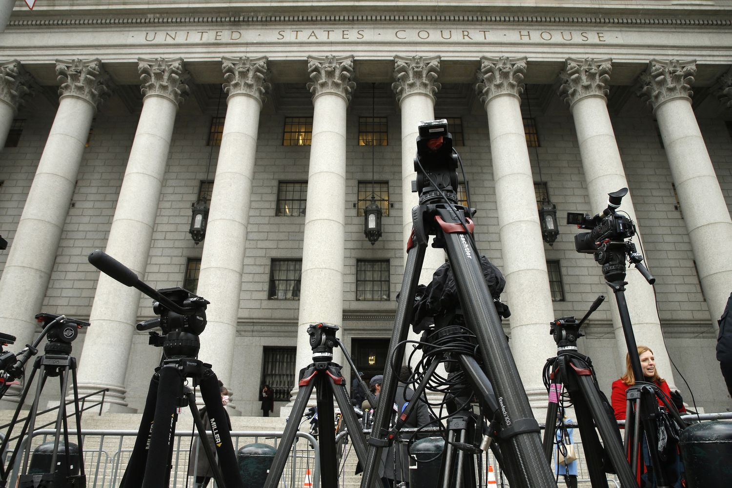 Il tribunale di New York dove si svolge il processo a Ghislaine Maxwell