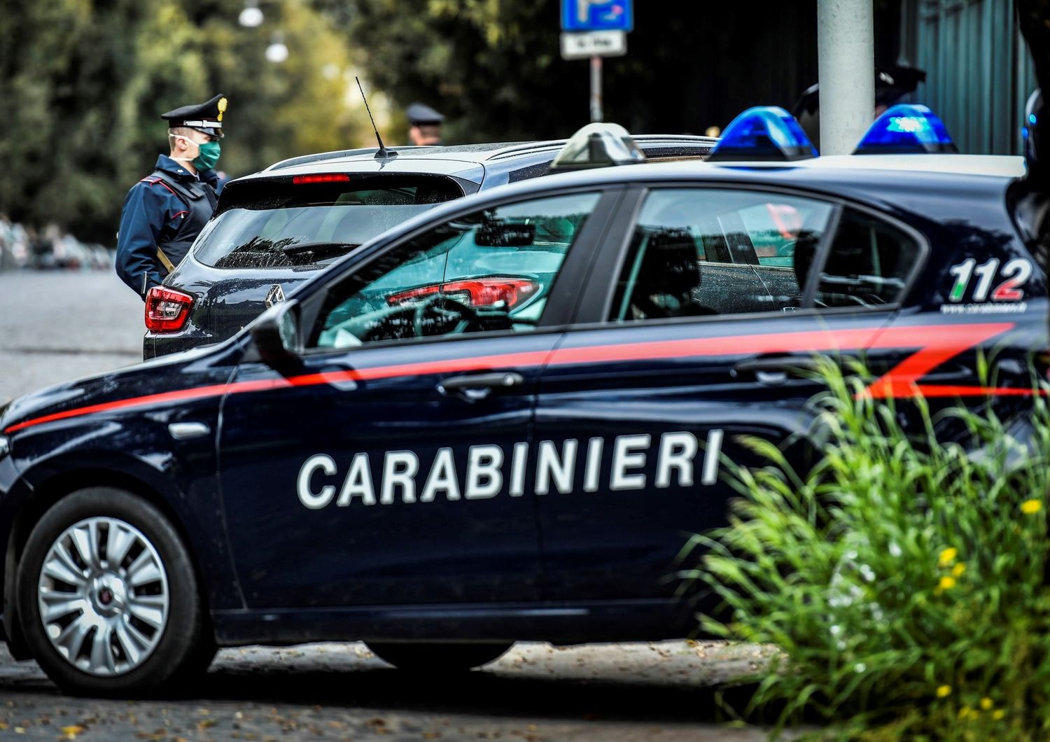 &nbsp;Auto dei carabinieri