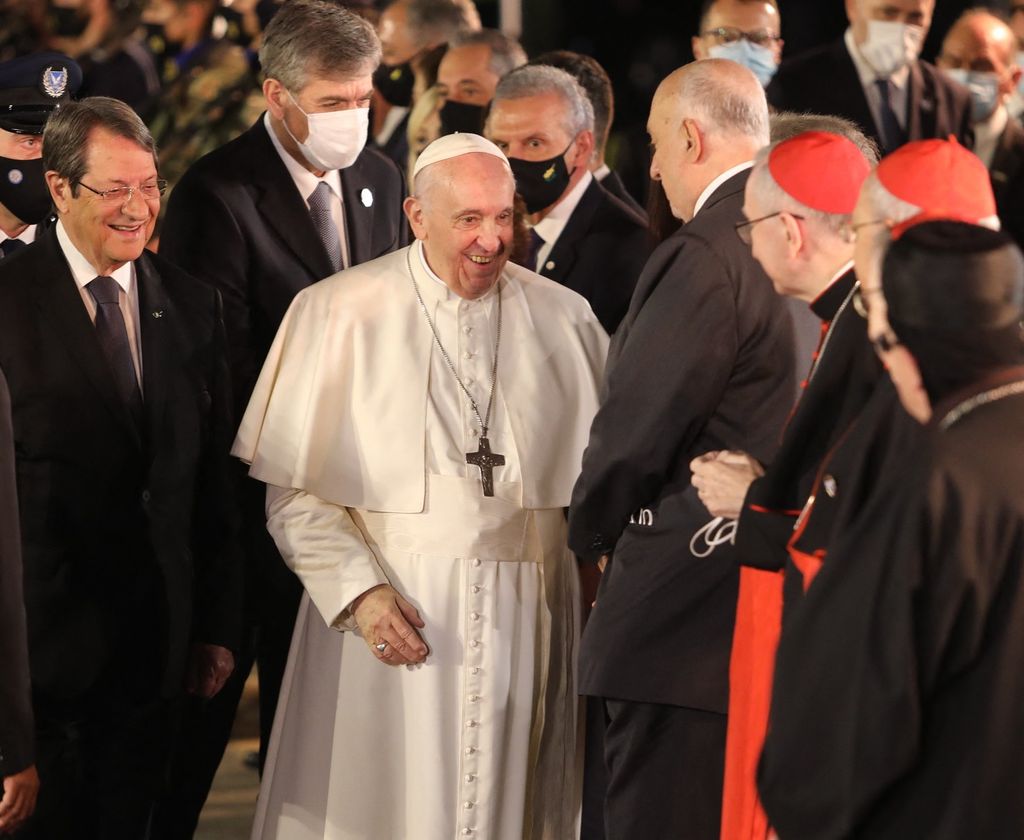 Papa Francesco a Nicosia