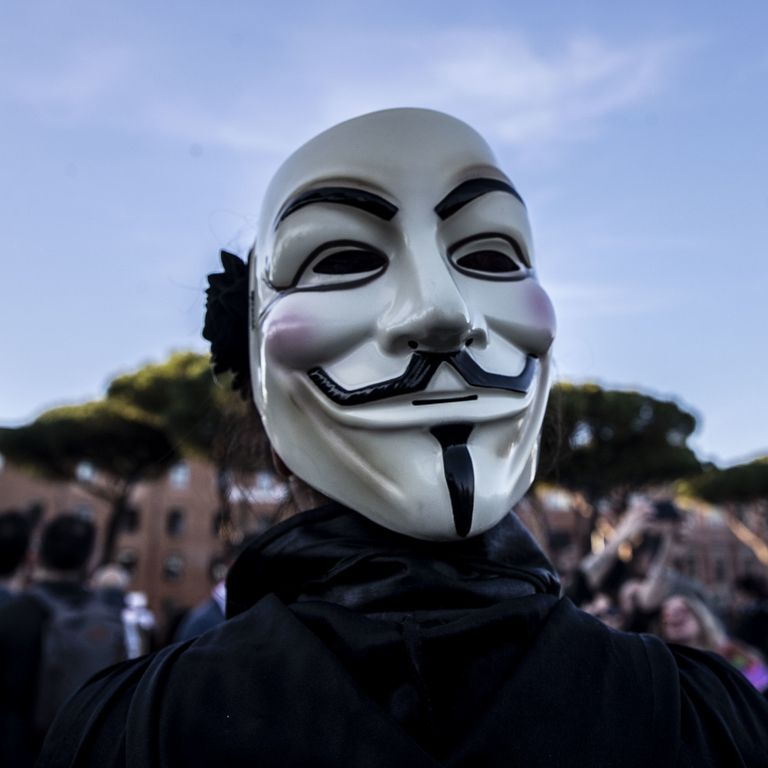 Manifestazione no vax al Circo Massimo