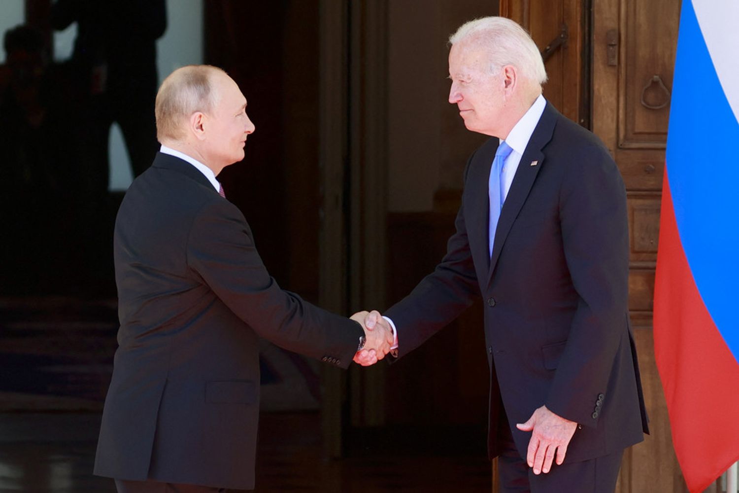 Vladimir Putin e Joe Biden