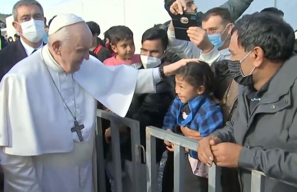 Il Papa a Lesbo