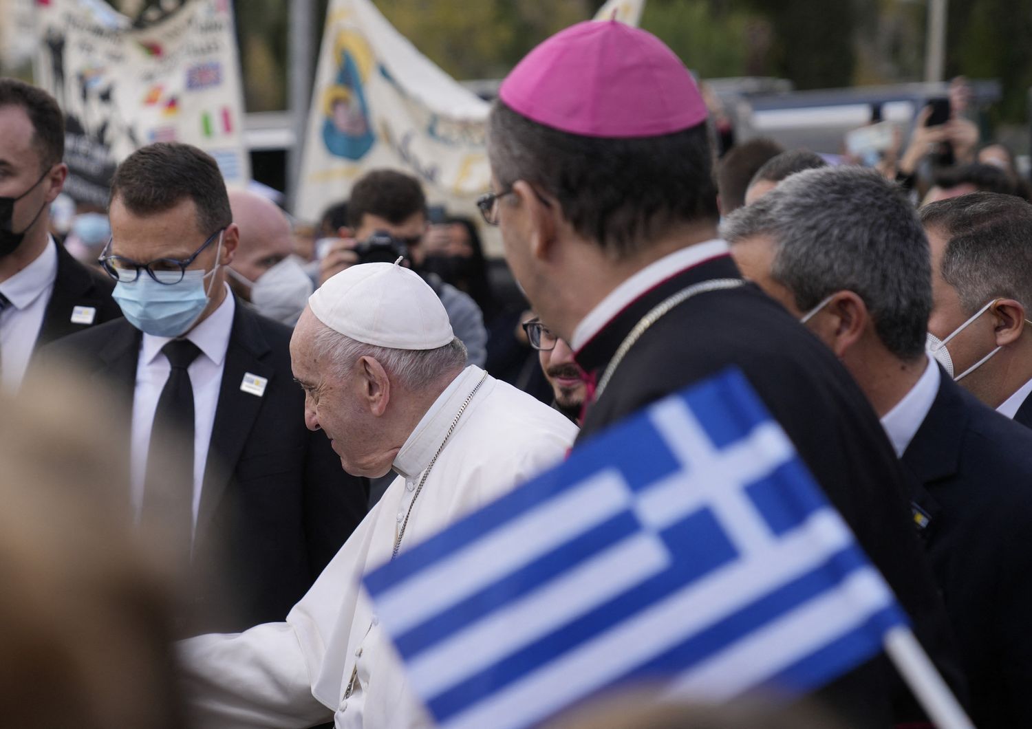La visita del Papa in Grecia