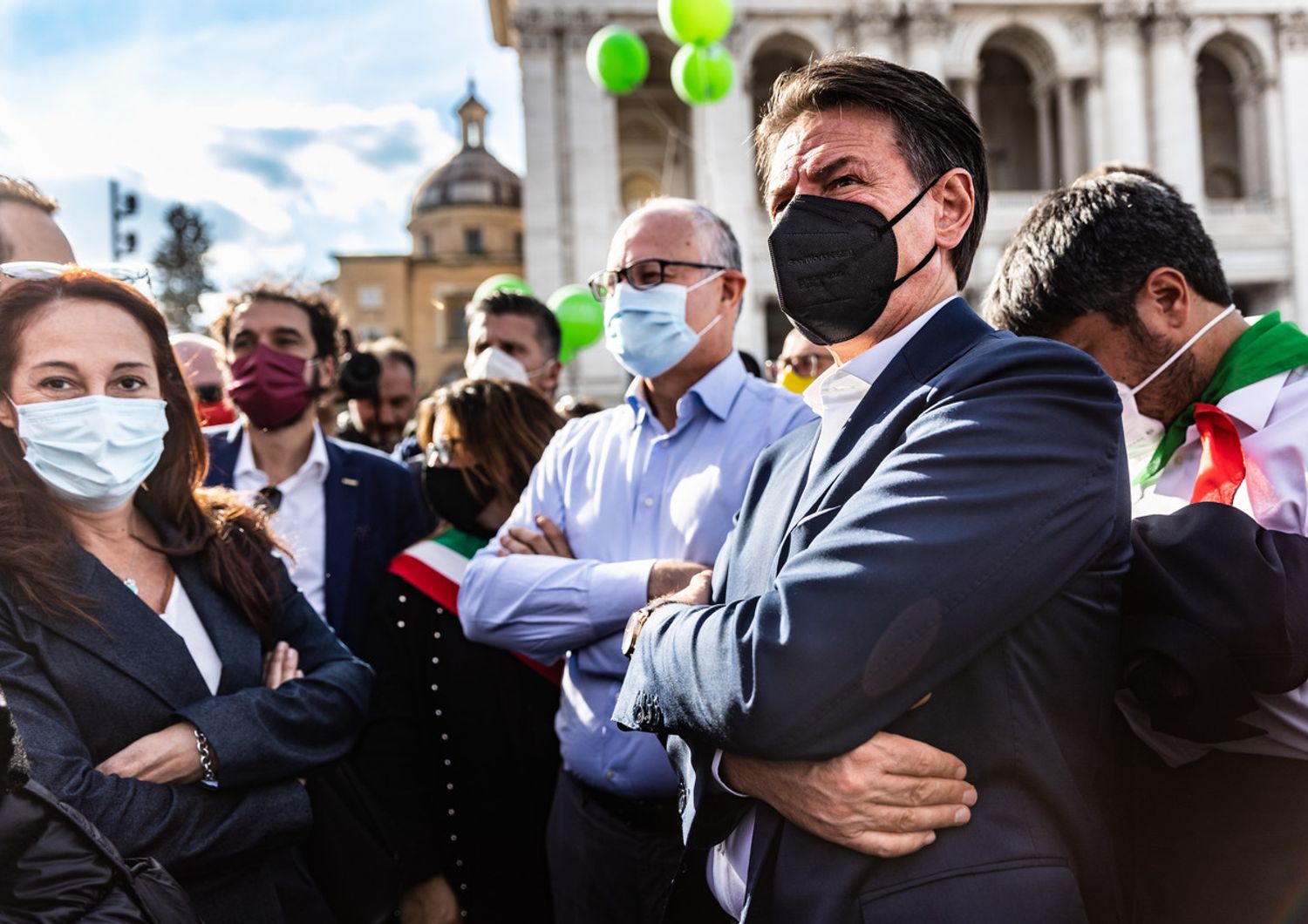 Giuseppe Conte e Roberto Gualtieri