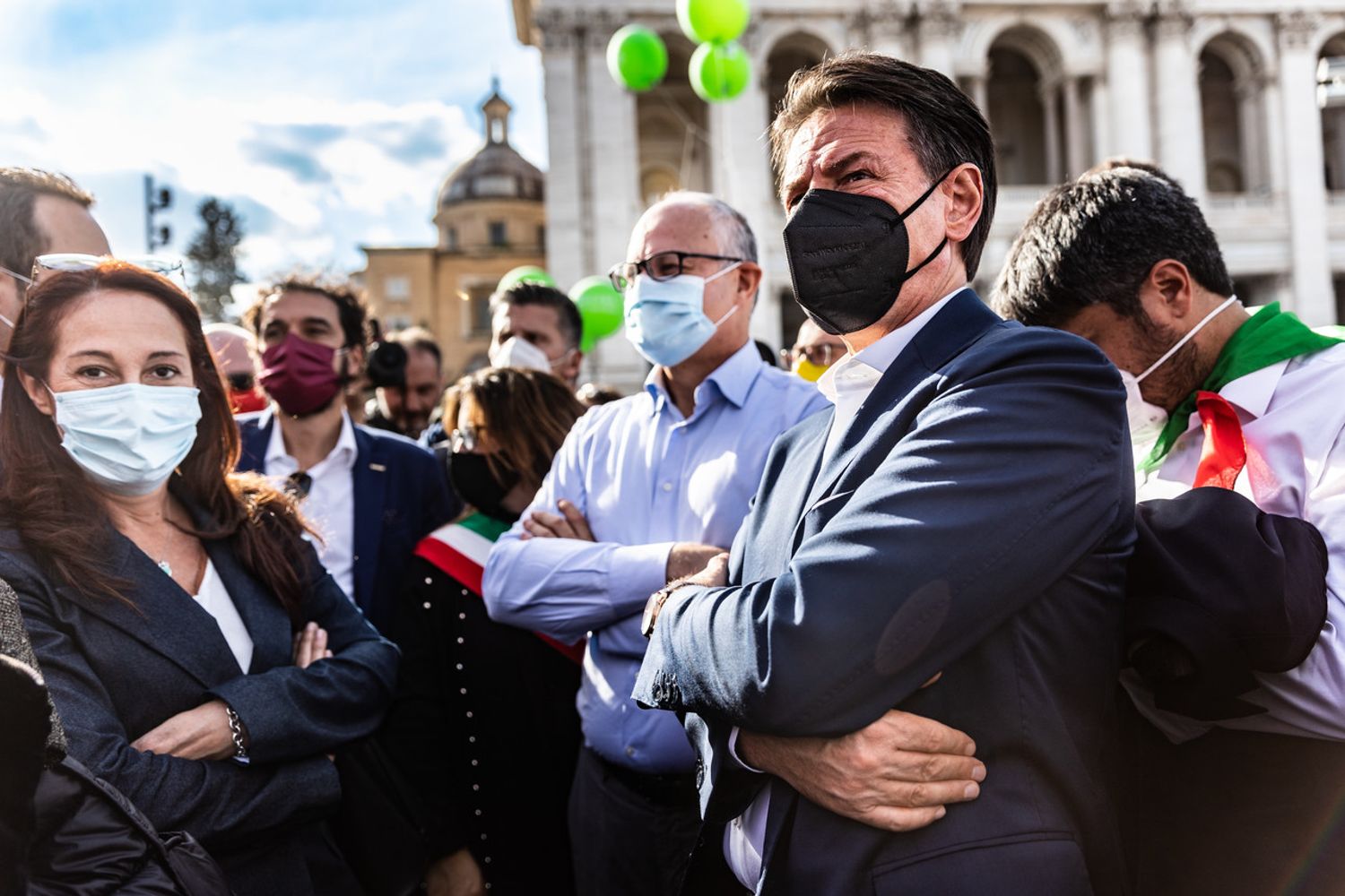 Giuseppe Conte e Roberto Gualtieri