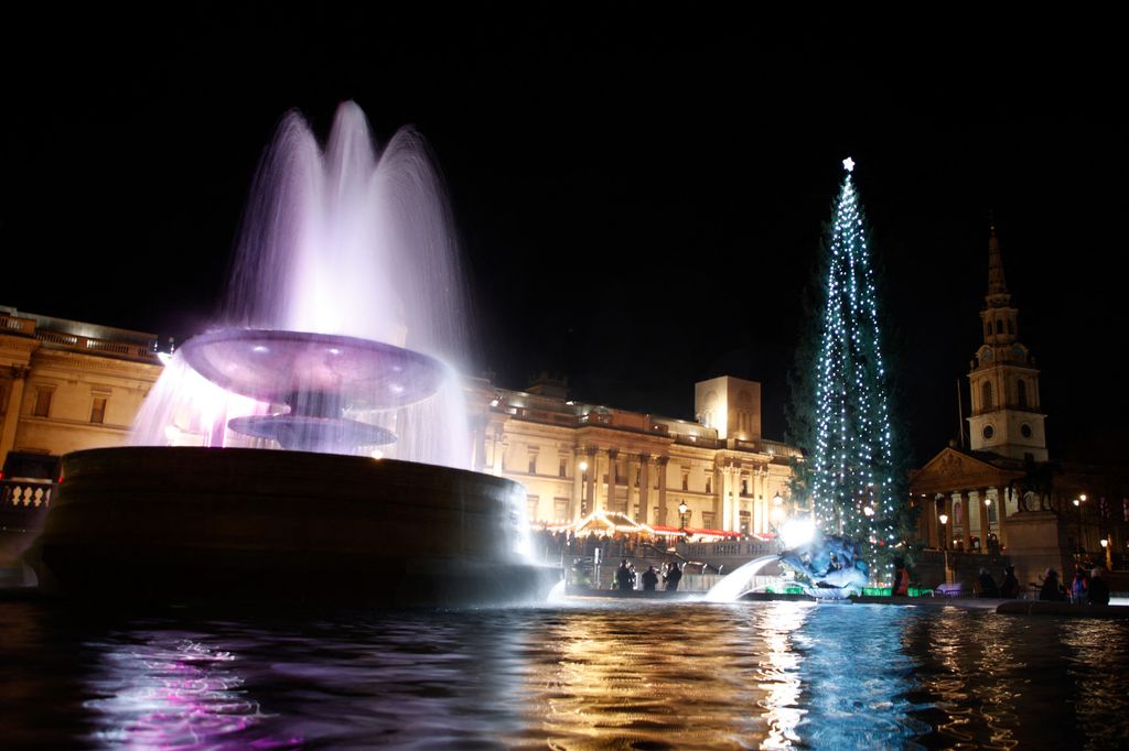 Lo 'Spelacchio' londinese: l'albero&nbsp; di Natale donato dai norvegesi ai britannici ed eretto a Trafalgar Square