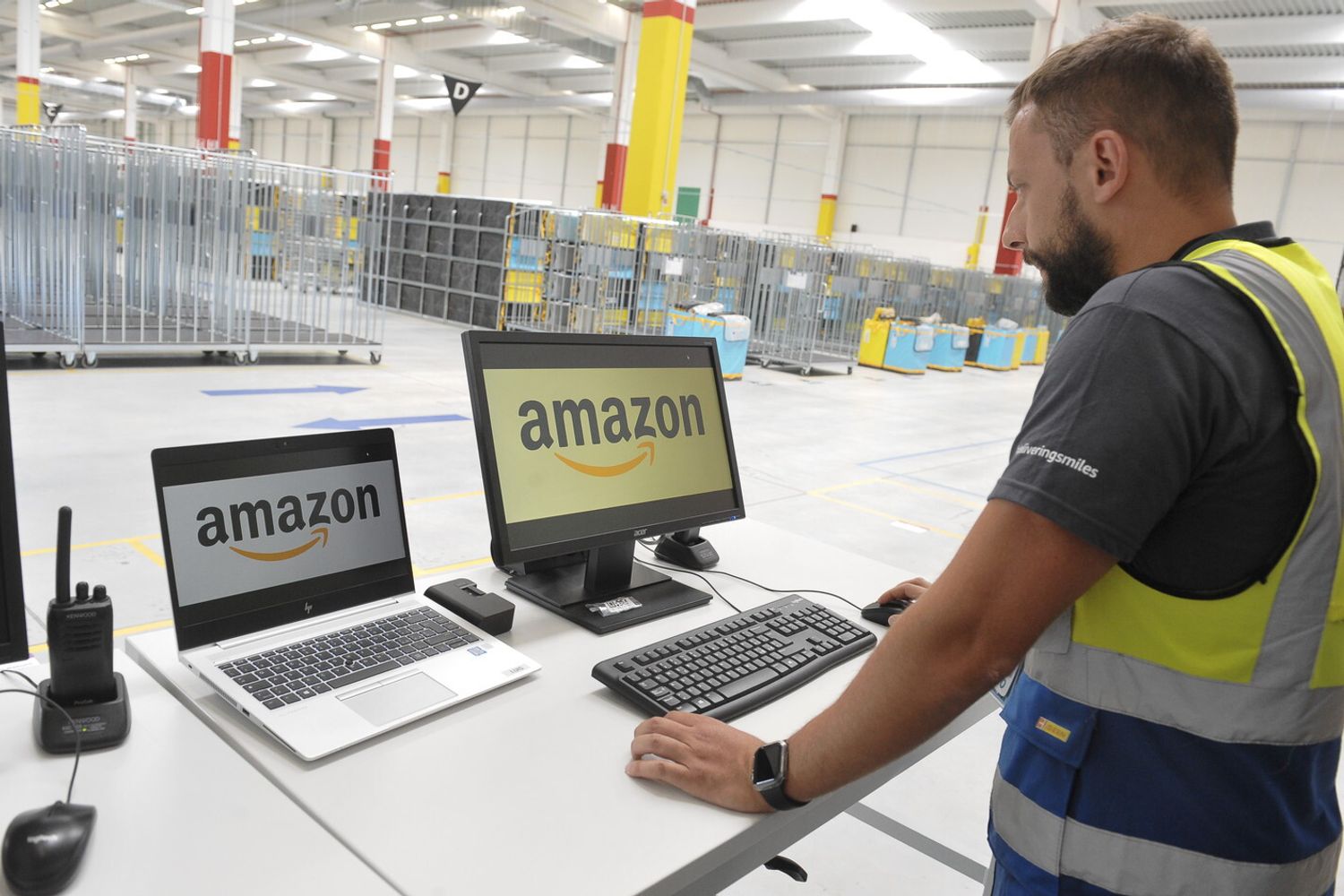 Deposito Amazon in Italia&nbsp;