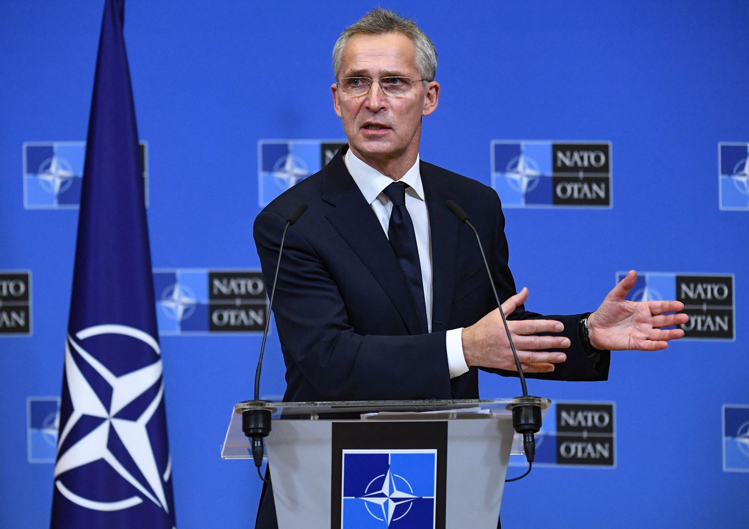 Il Segretario generale della Nato Jens Stoltenberg &nbsp;