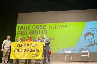 Il presidente della Camera Roberto Fico a Genova&nbsp;