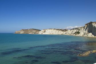 La spiaggia di Chiaia di luna sull'isola di Ponza