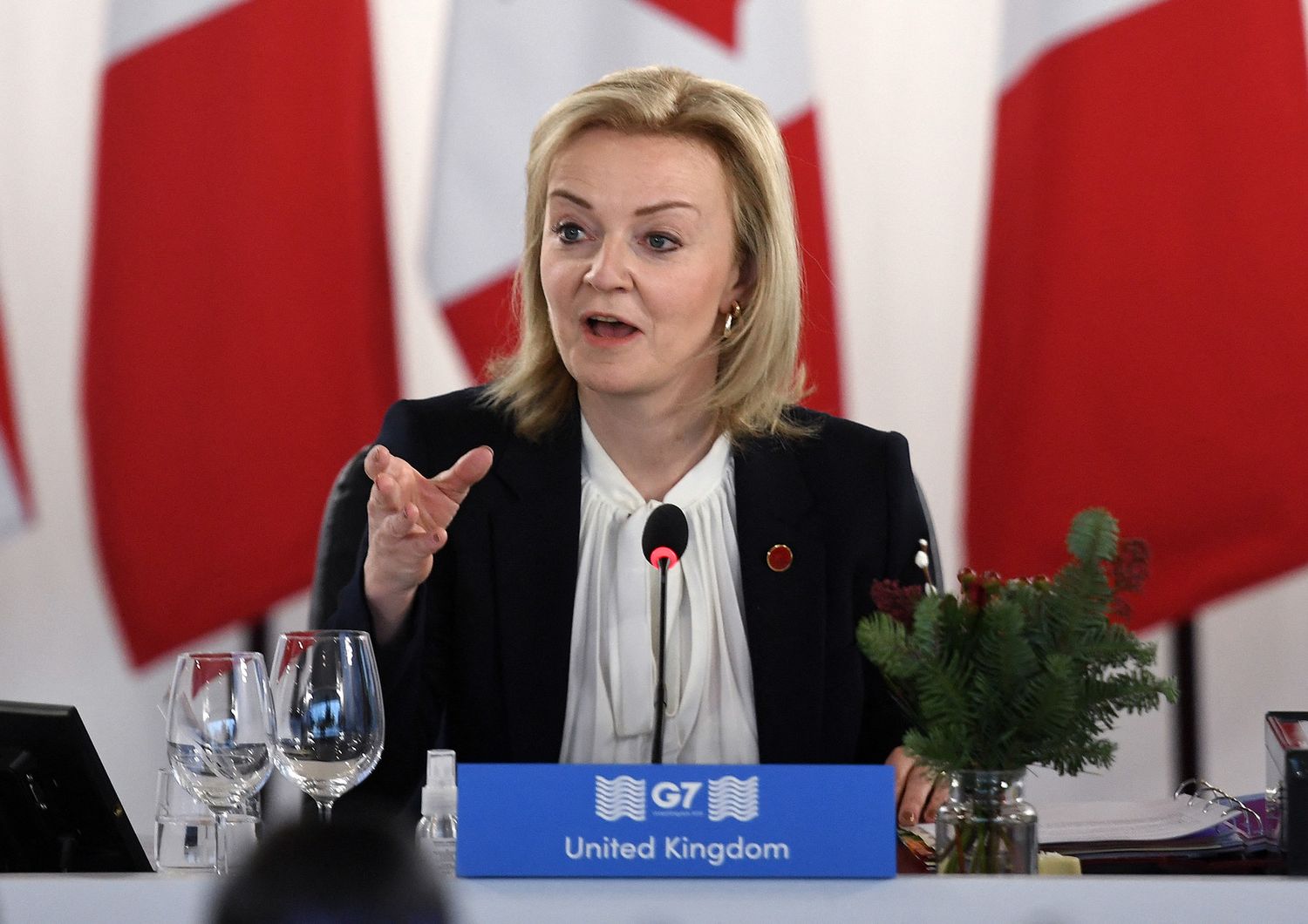 Liz Truss, ministro degli Esteri britannico