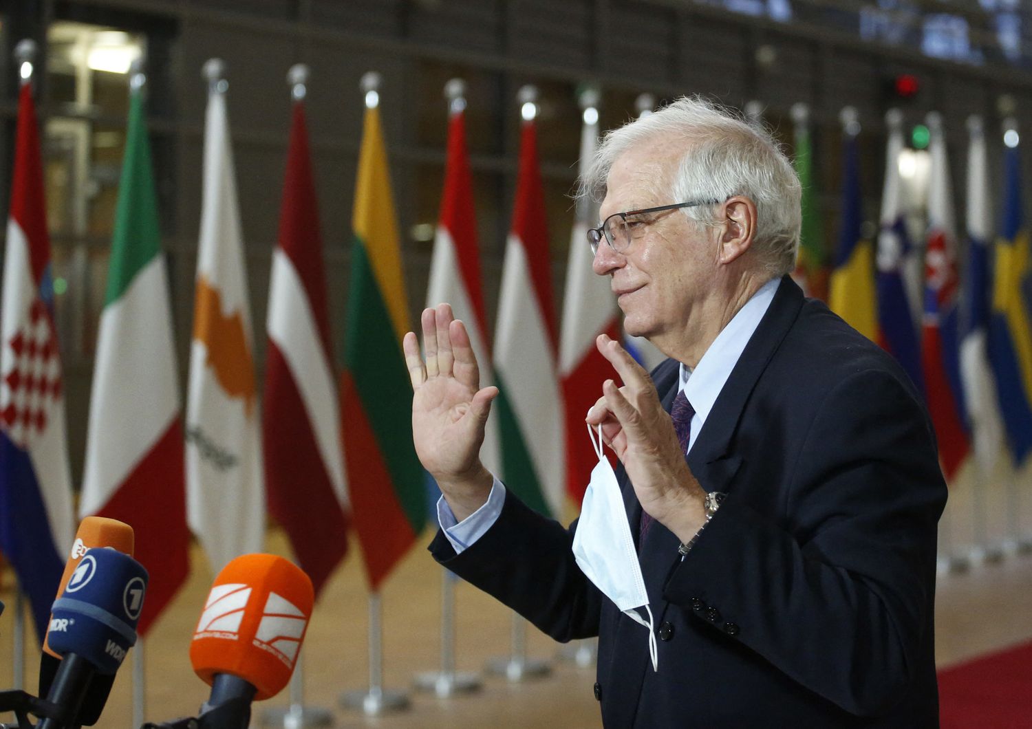 L'Alto rappresentante dell'Ue per la Politica estera, Josep Borrell&nbsp;