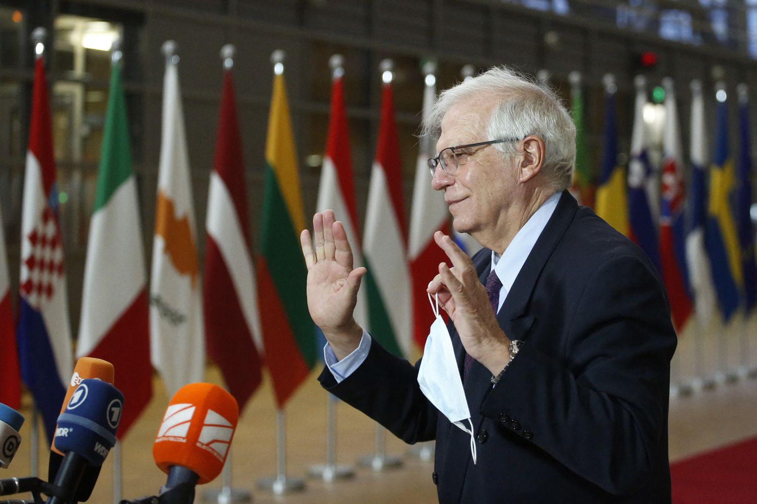 L'Alto rappresentante dell'Ue per la Politica estera, Josep Borrell&nbsp;