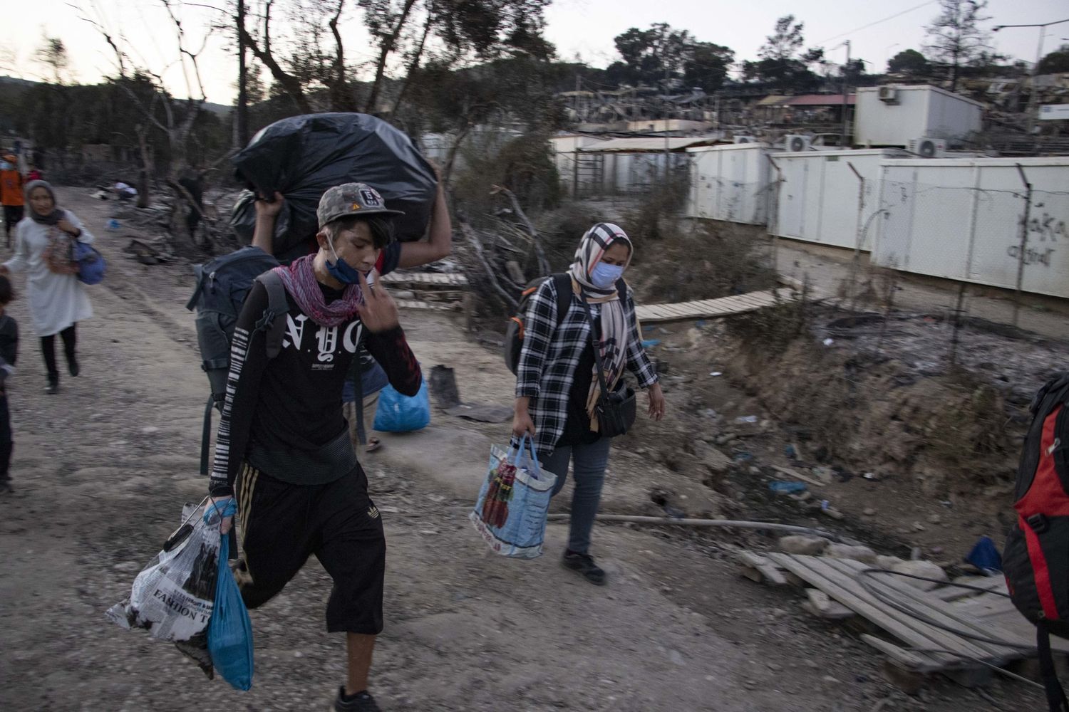 Rifugiati arrivati in Grecia