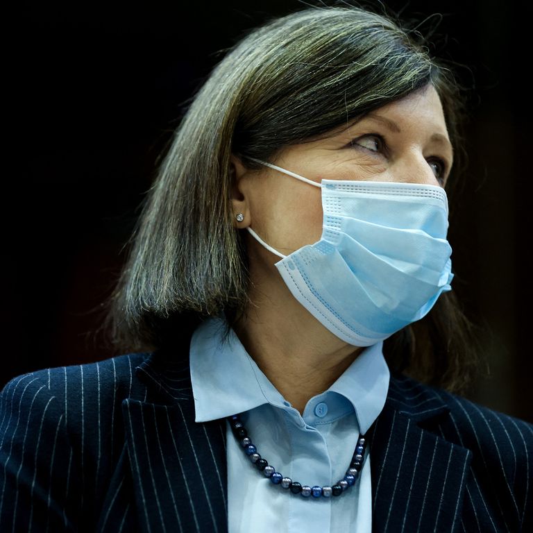 La vice-presidente della Commissione europea, Vera Jourova