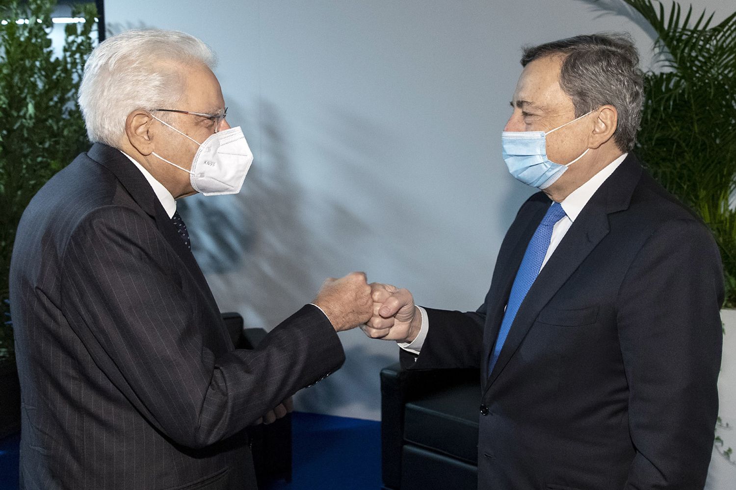 Sergio Mattarella e Mario Draghi
