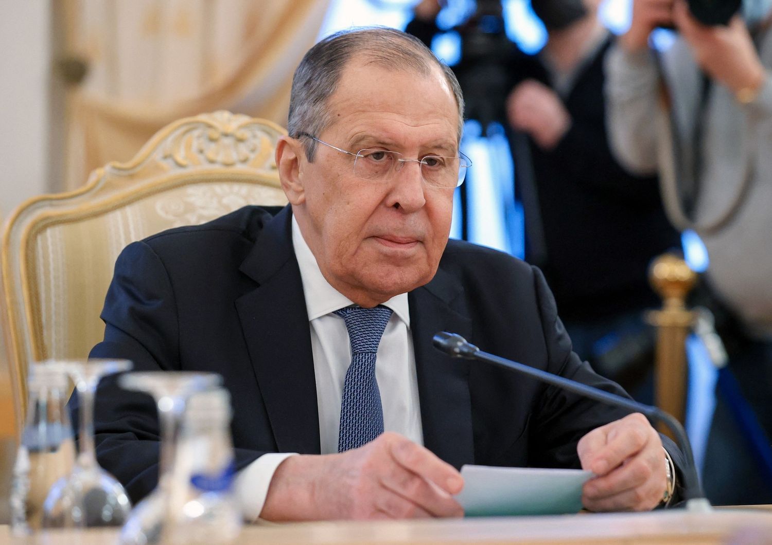 Il ministro degli Esteri russo Sergei Lavrov