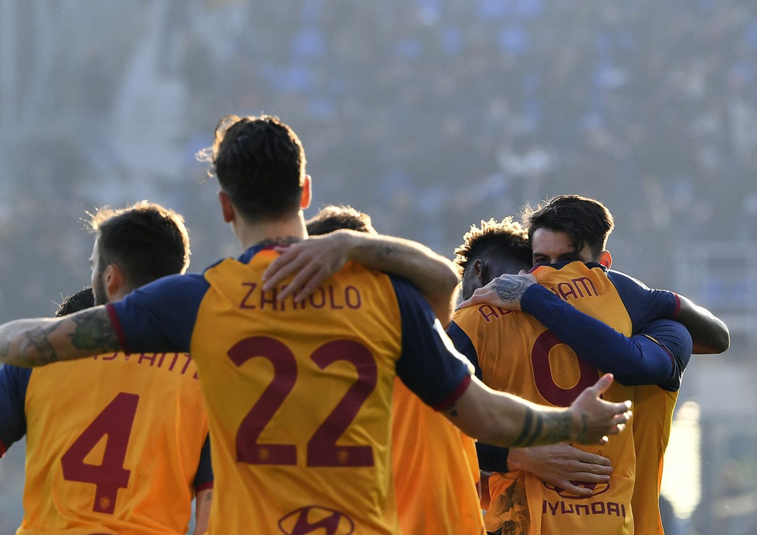 Roma Atalanta travolta 4-1