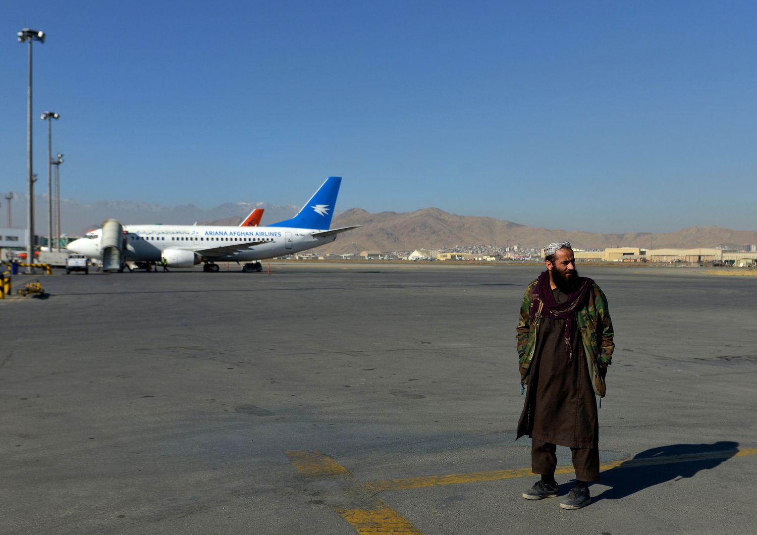Aeroporto di Kabul in Afghanistan&nbsp;