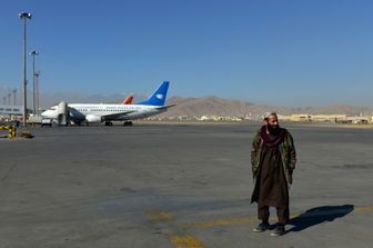 Aeroporto di Kabul in Afghanistan&nbsp;