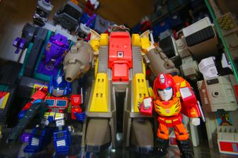 Collezione di giocattoli Transformers&nbsp;