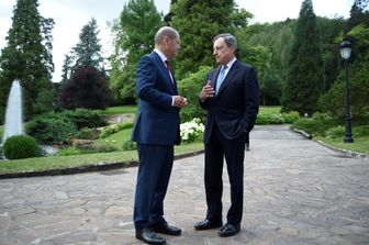 Mario Draghi e Olaf Sholz