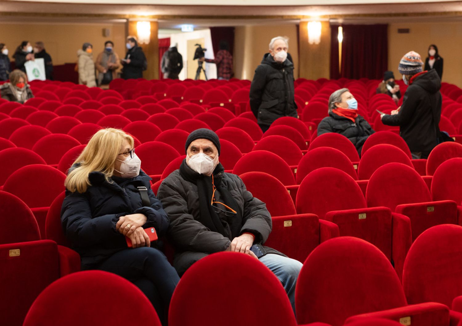 La riapertura del teatro Giorgio Gaber a Milano