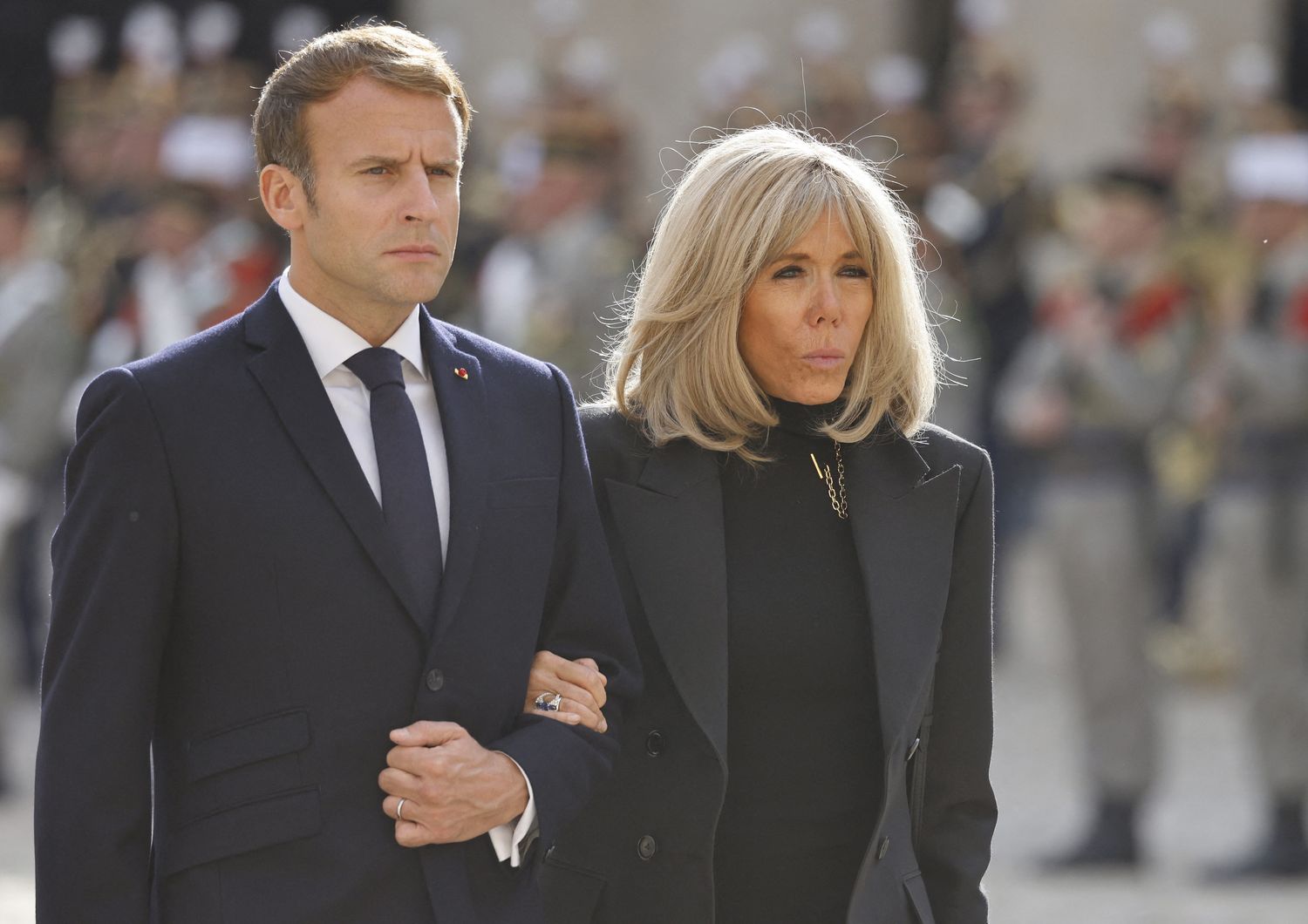 Emmanuel e Brigitte Macron