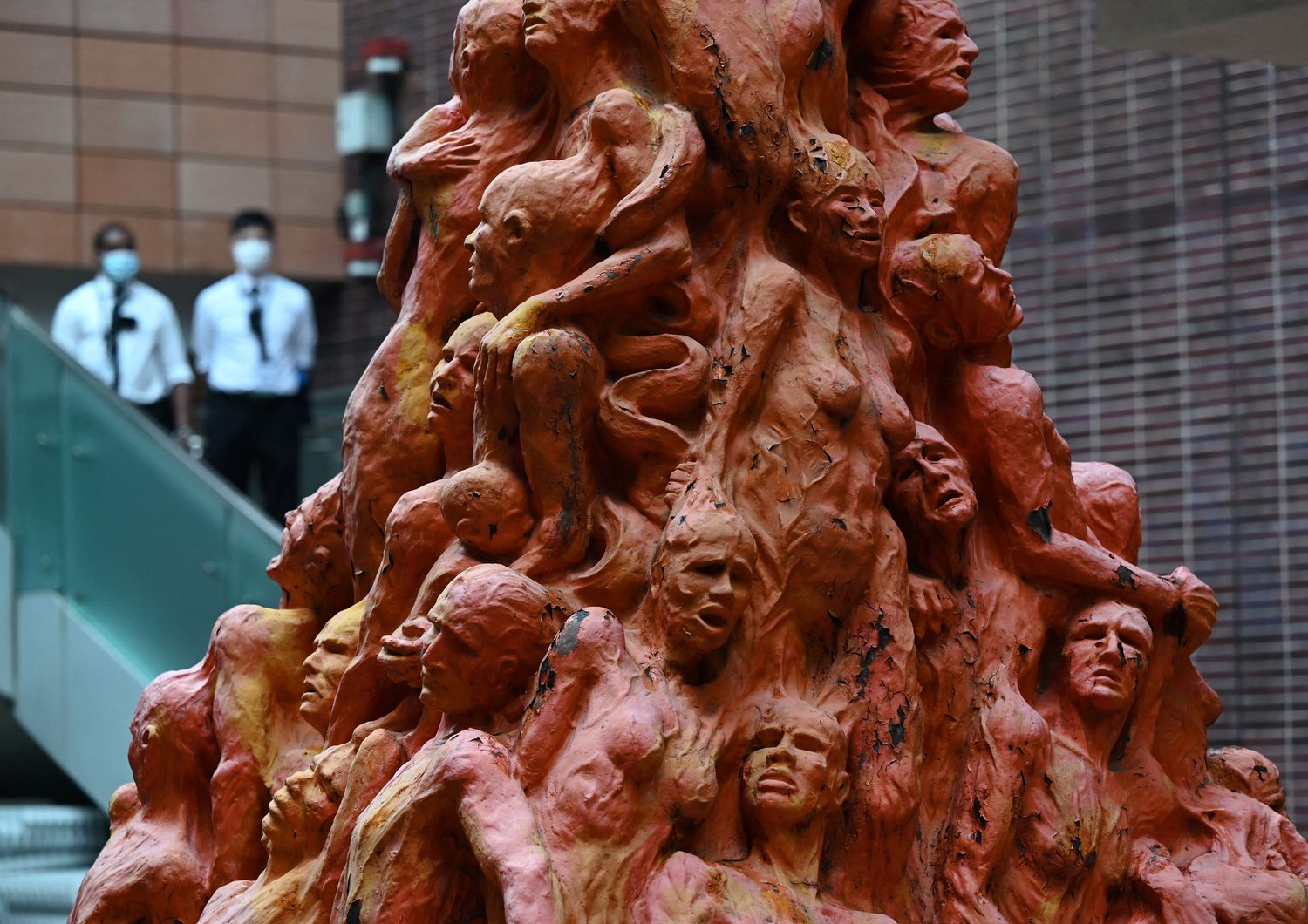 Universita Hong Kong rimosso statua commemorativa vittime piazza&nbsp;Tienanmen