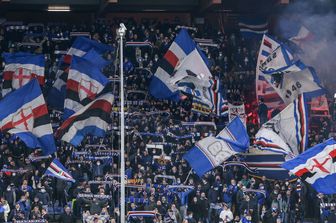 La tifoseria della Sampdoria