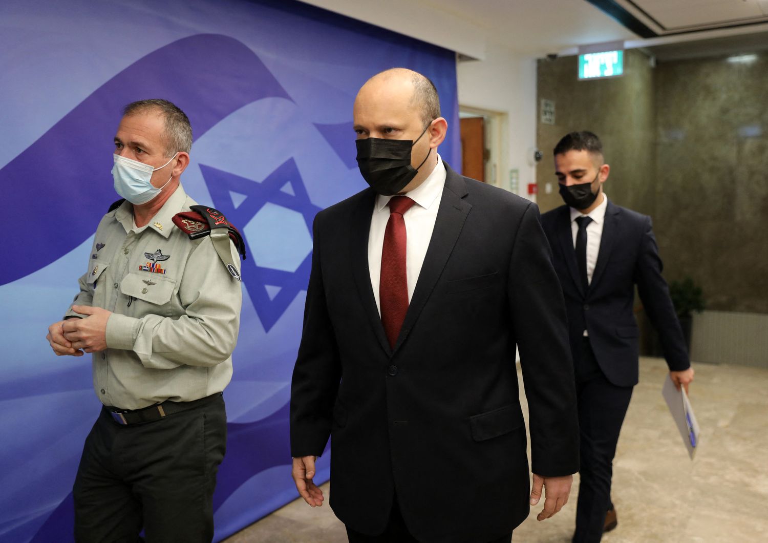 Il primo ministro Israeliano Naftali Bennett &nbsp;
