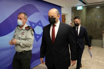 Il primo ministro Israeliano Naftali Bennett &nbsp;