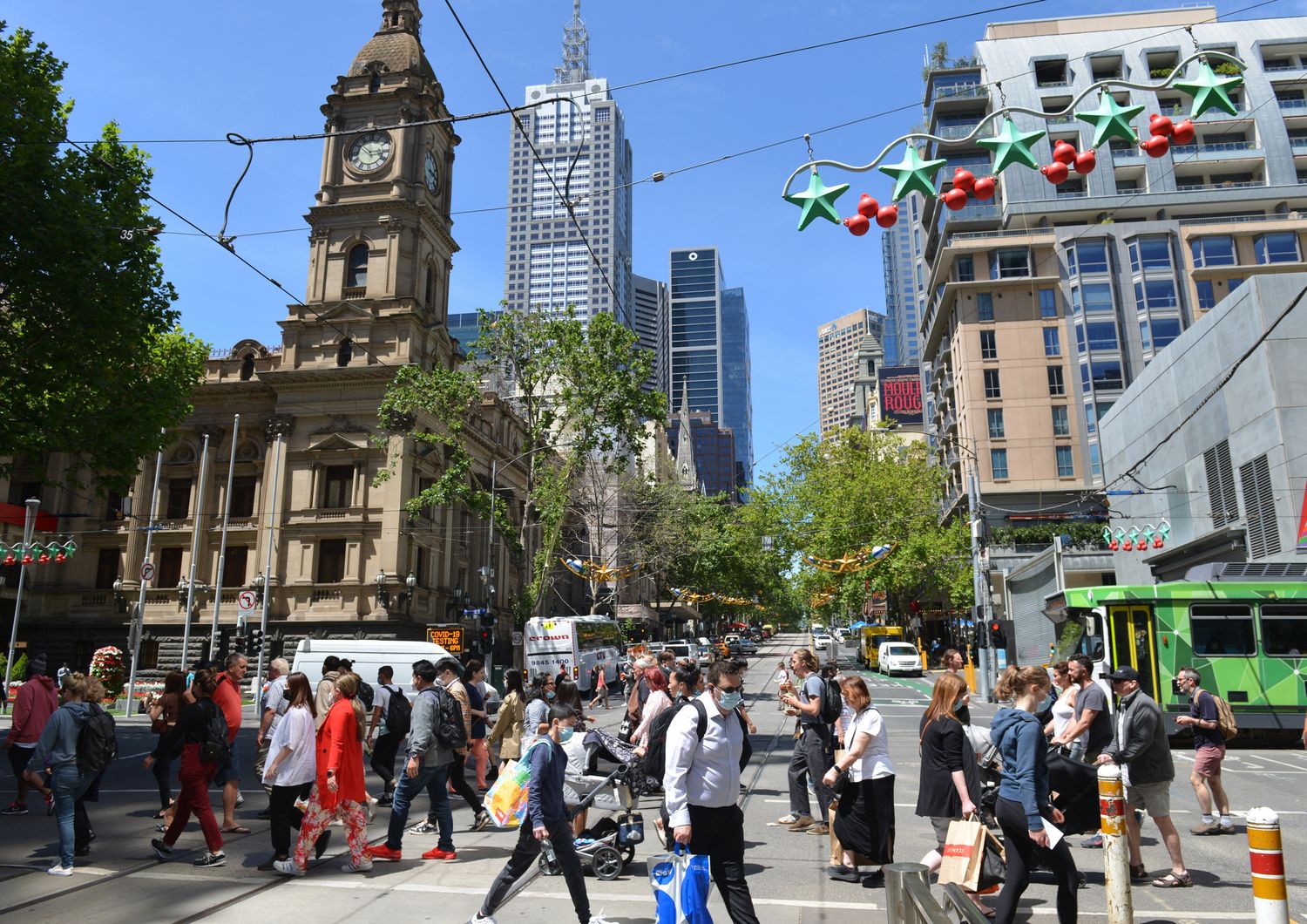 A Perth, in Australia, &egrave; obbligo di mascherine anche all'aperto