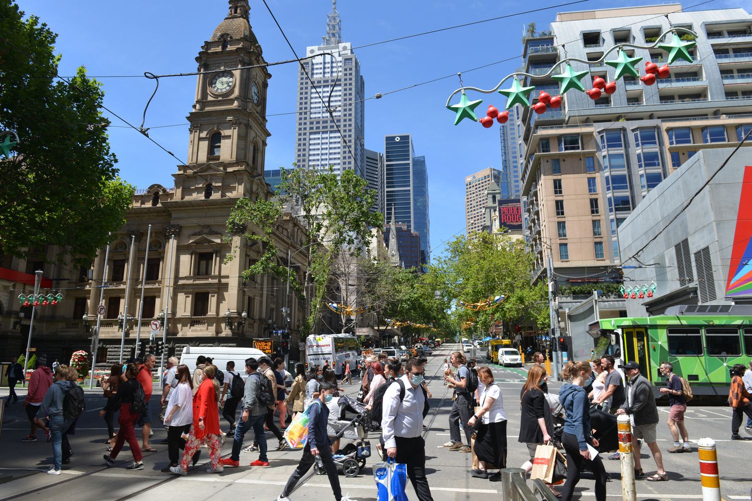 A Perth, in Australia, &egrave; obbligo di mascherine anche all'aperto