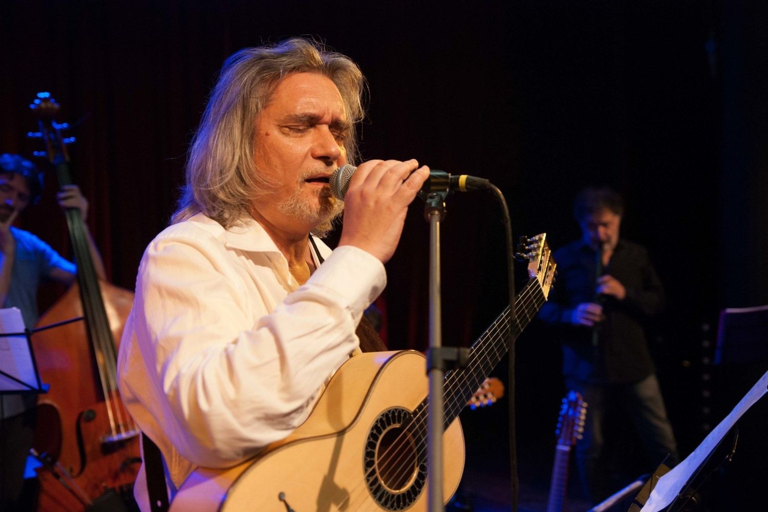 Il cantautore genovese Max Manfredi&nbsp;