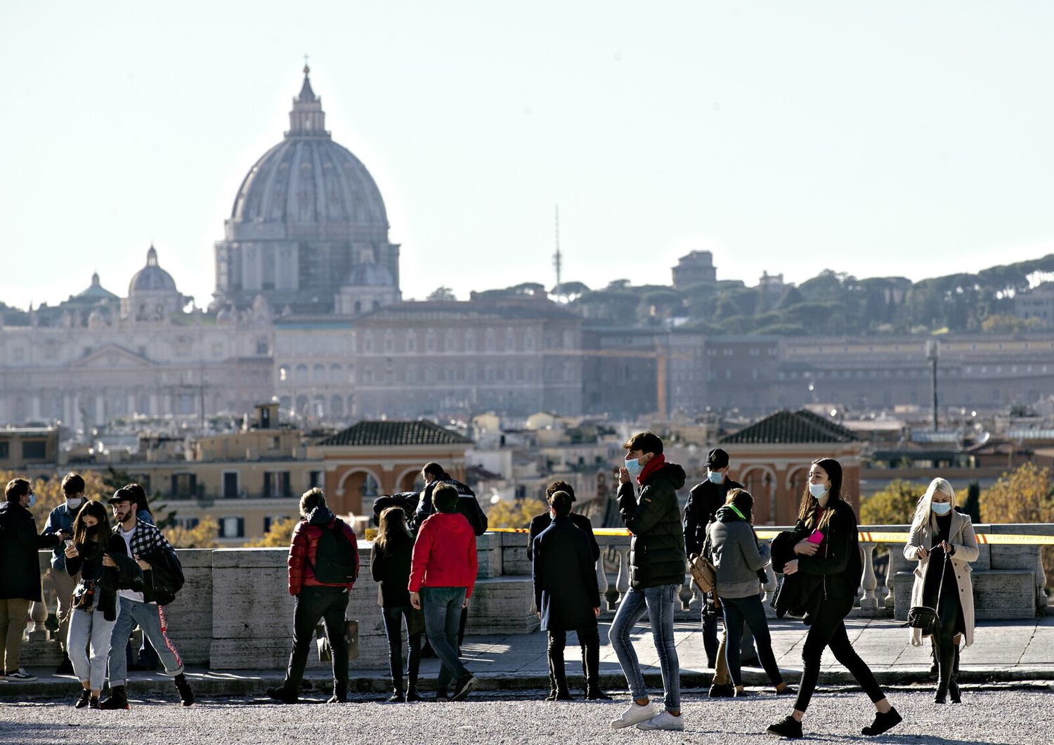 Giornata di sole a Roma&nbsp;