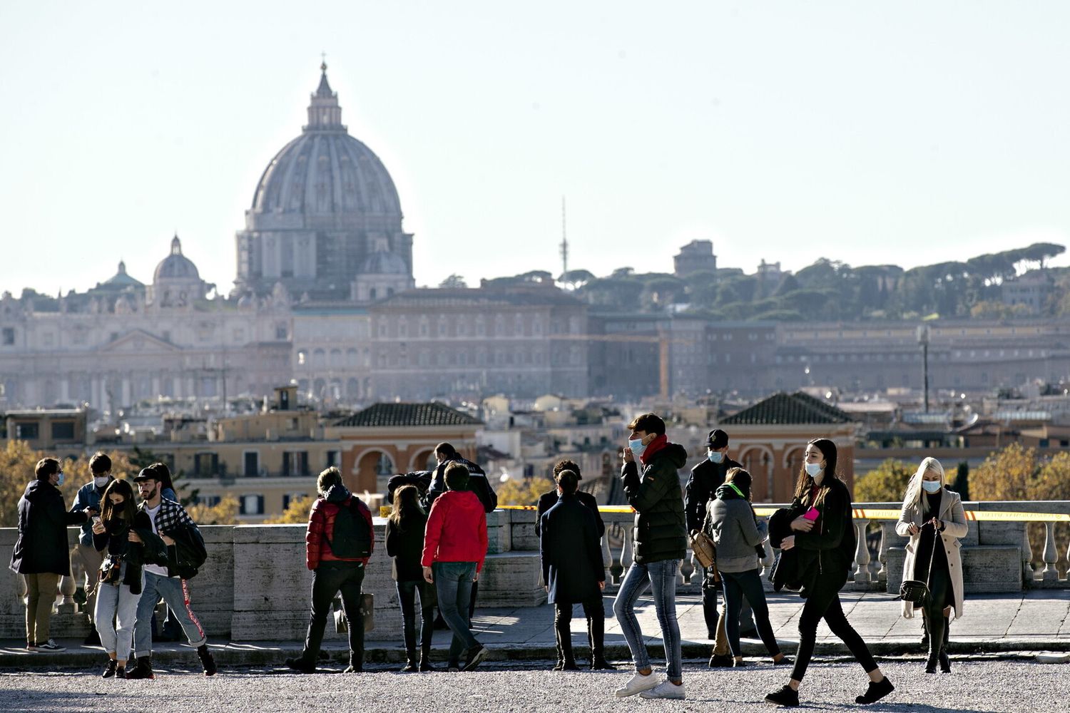 Giornata di sole a Roma&nbsp;