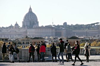 Giornata di sole a Roma&nbsp;