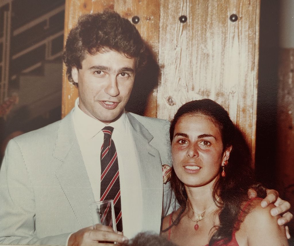 Ariel Arbib e Barbara Piattelli, foto d'archivio