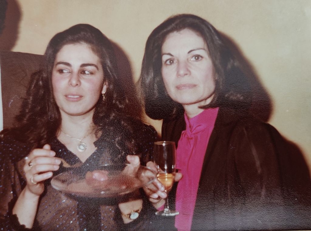 Barbara Piattelli e la madre Vittoria, foto di archivio