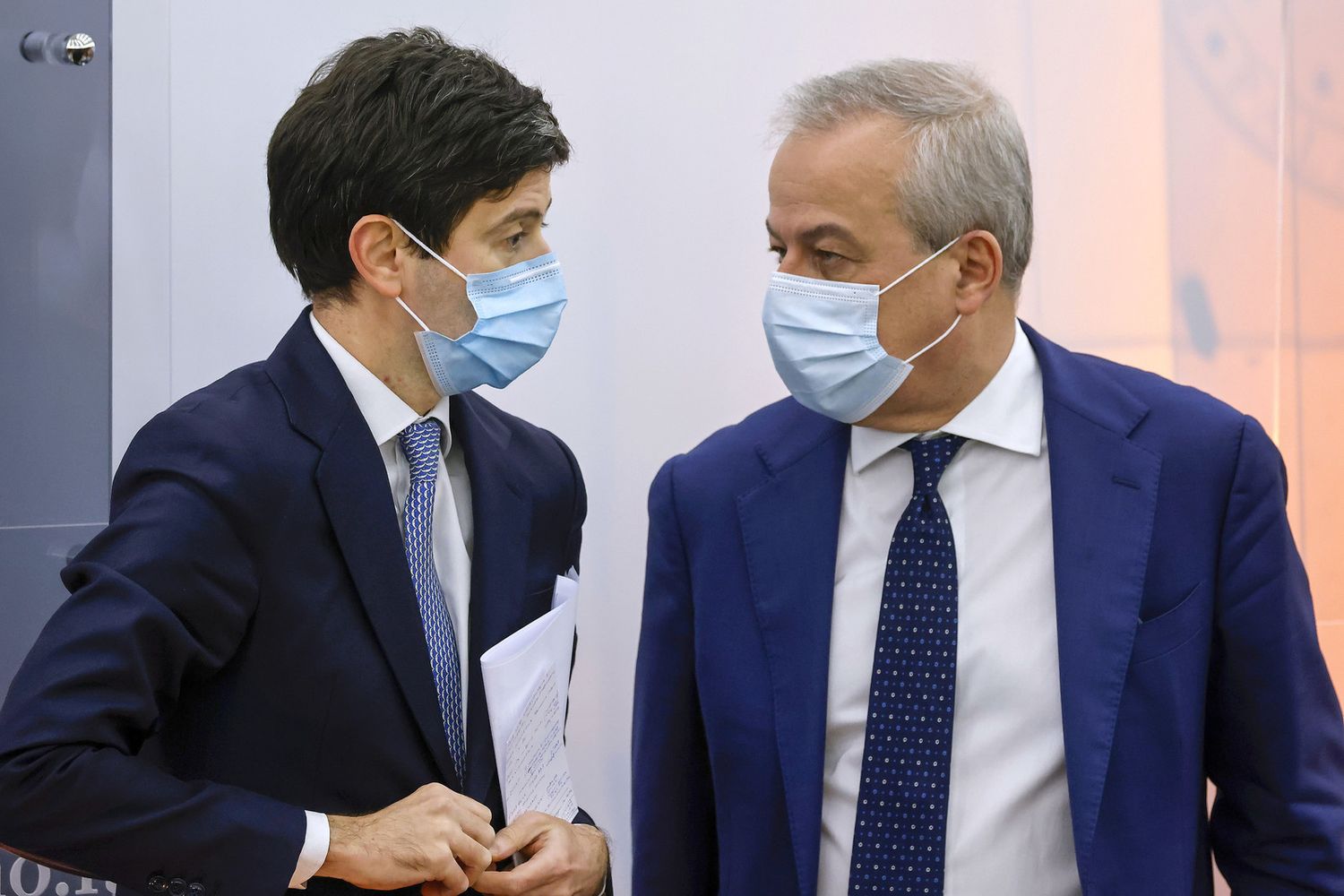 Roberto Speranza e Franco Locatelli