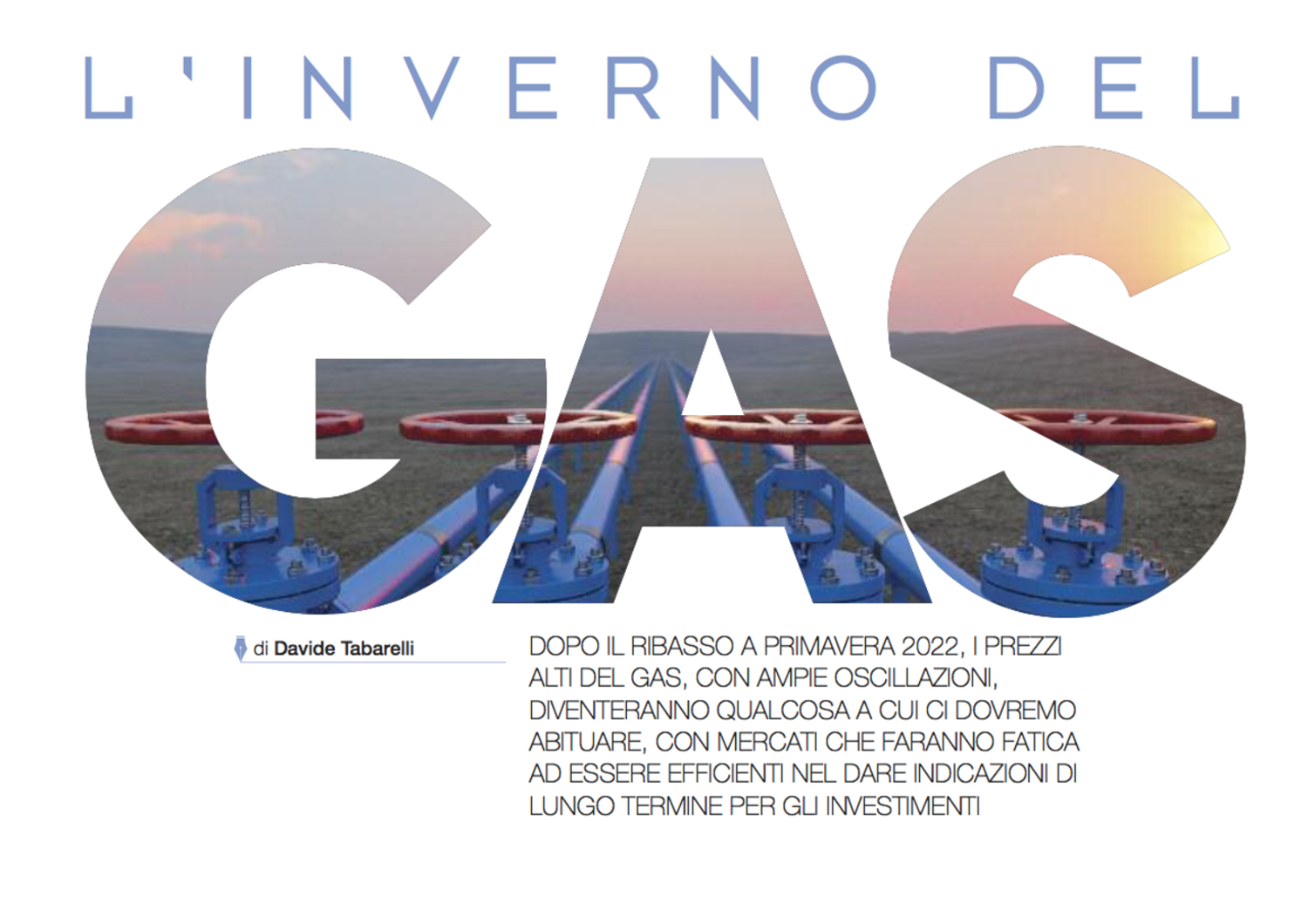 inverno del gas intervento tabarelli