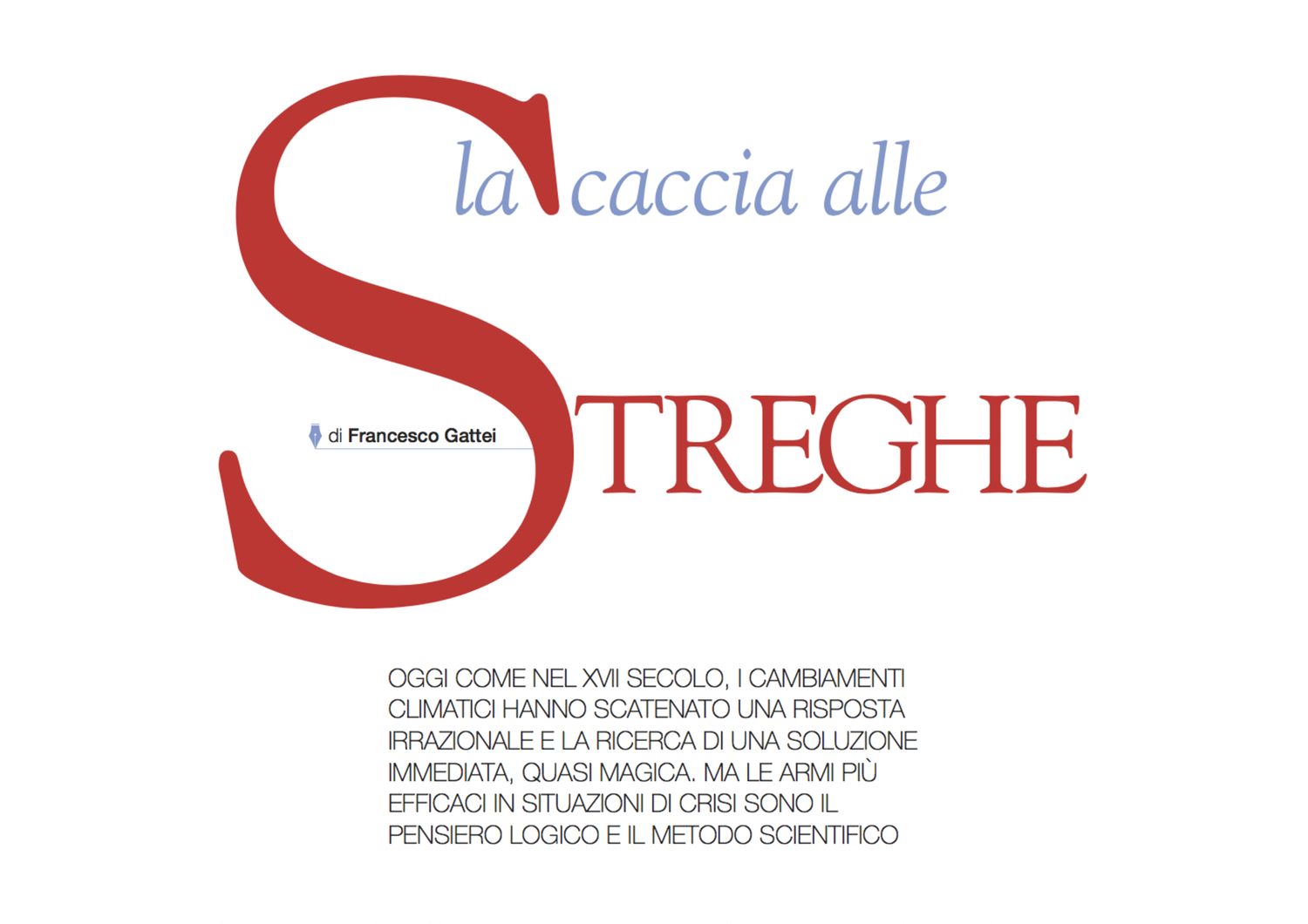 energia la caccia alle streghe articolo gattei