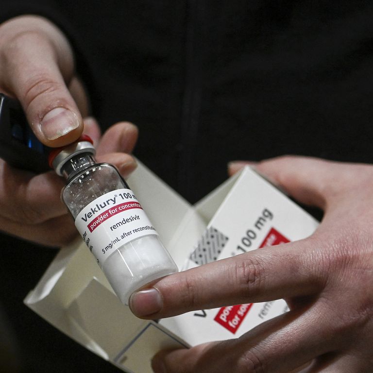 Una fiala di Remdesivir &nbsp;