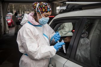 Tamponi per il Covid 19 a Roma&nbsp;